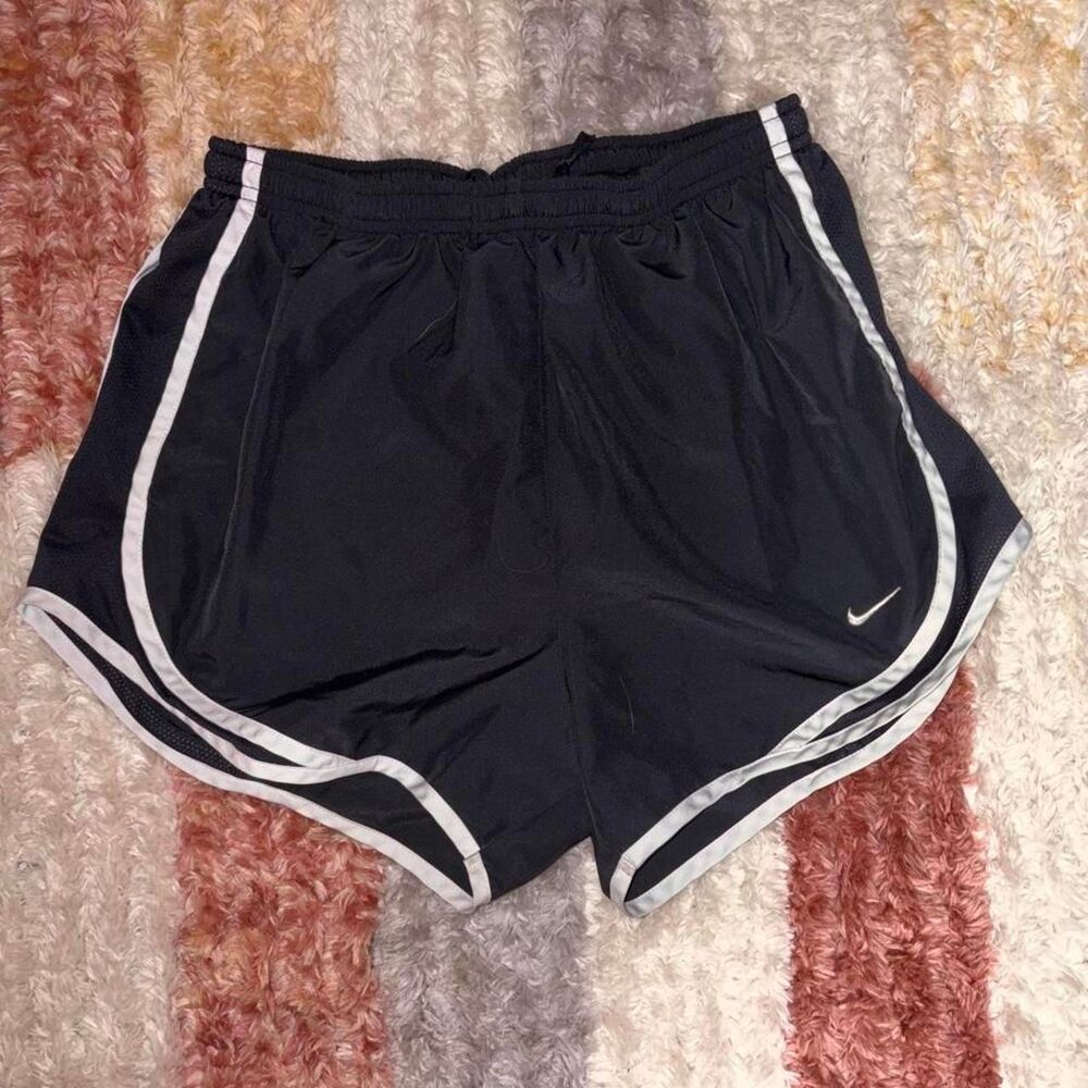 Nike Women's Black and Grey Shorts